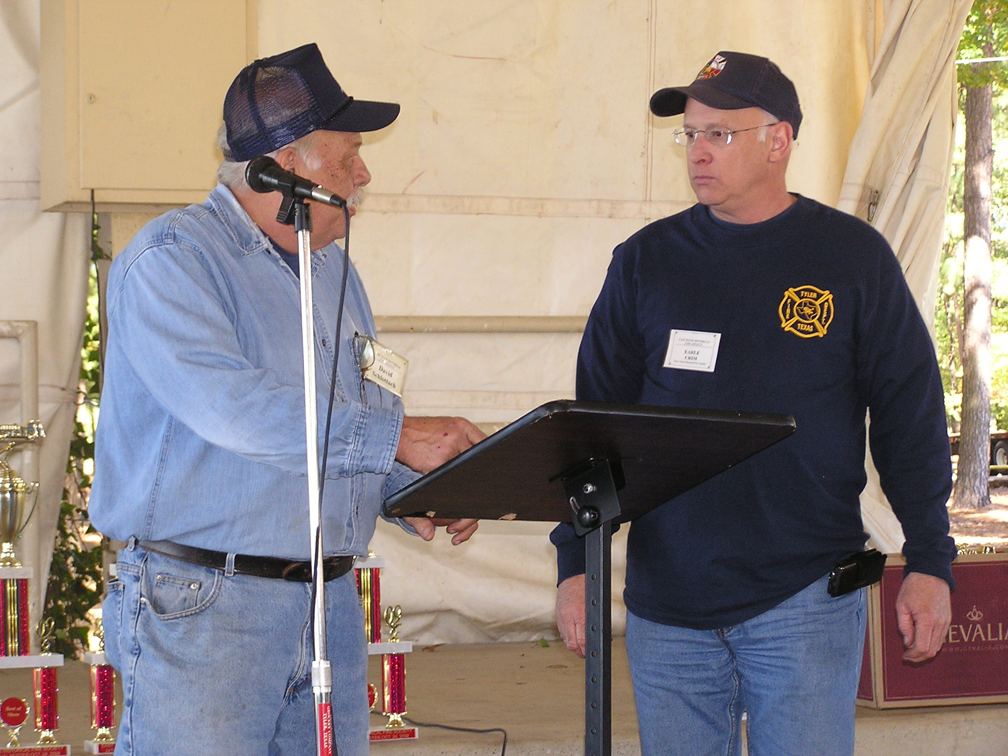 John and Earle Hosting Event.JPG