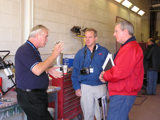 Texas Gulf Coast Members Learning Painting Techniques.JPG