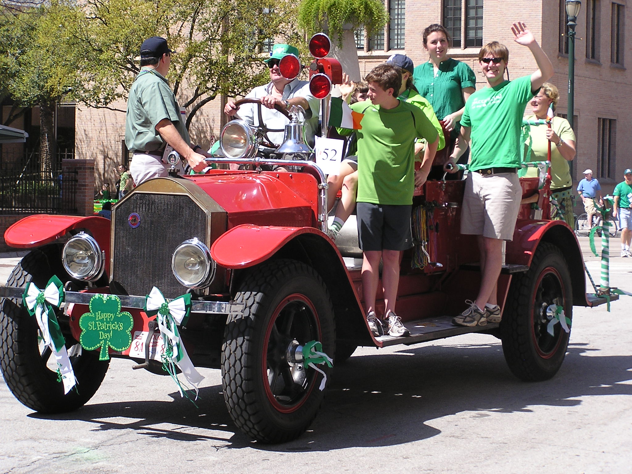 Getting Close to the End of the Parade.JPG