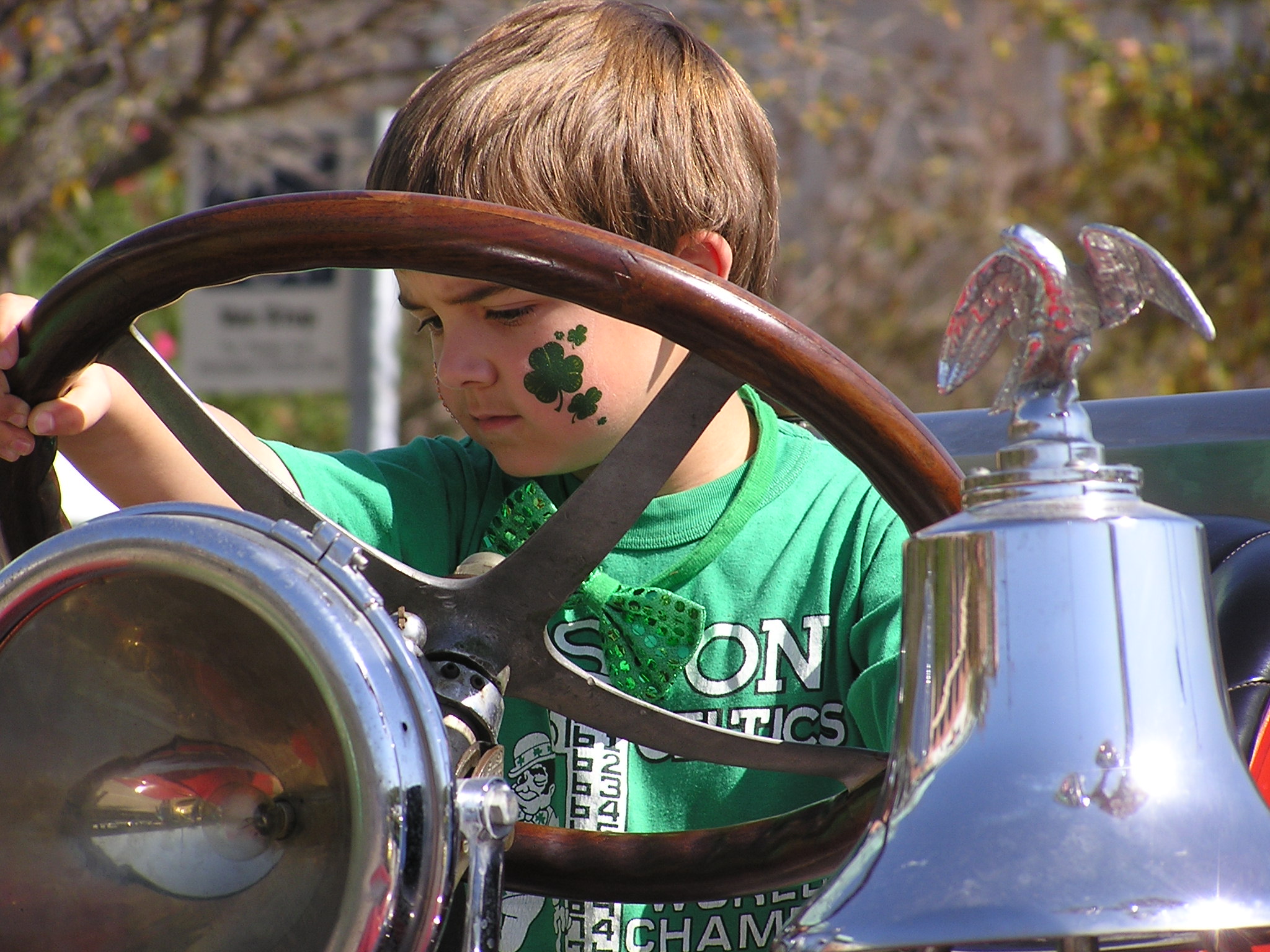 Parade Youngster Working the Steering Wheel.JPG